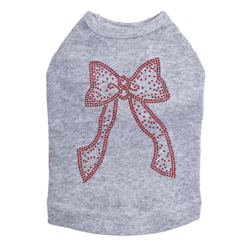 Bow (Red) - Dog Tank