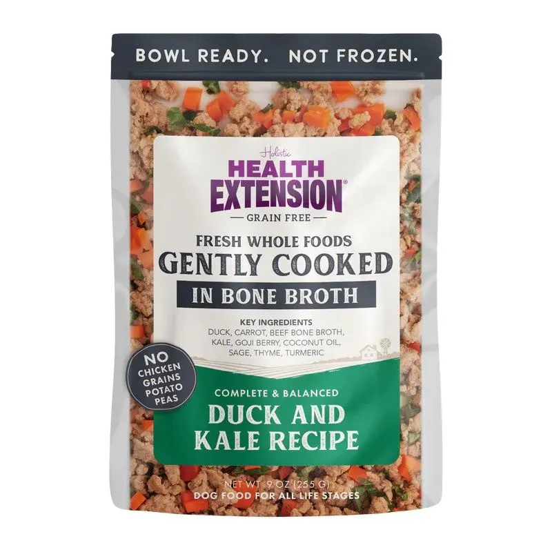 Health Extension Duck & Kale Wet Dog Food (9oz)