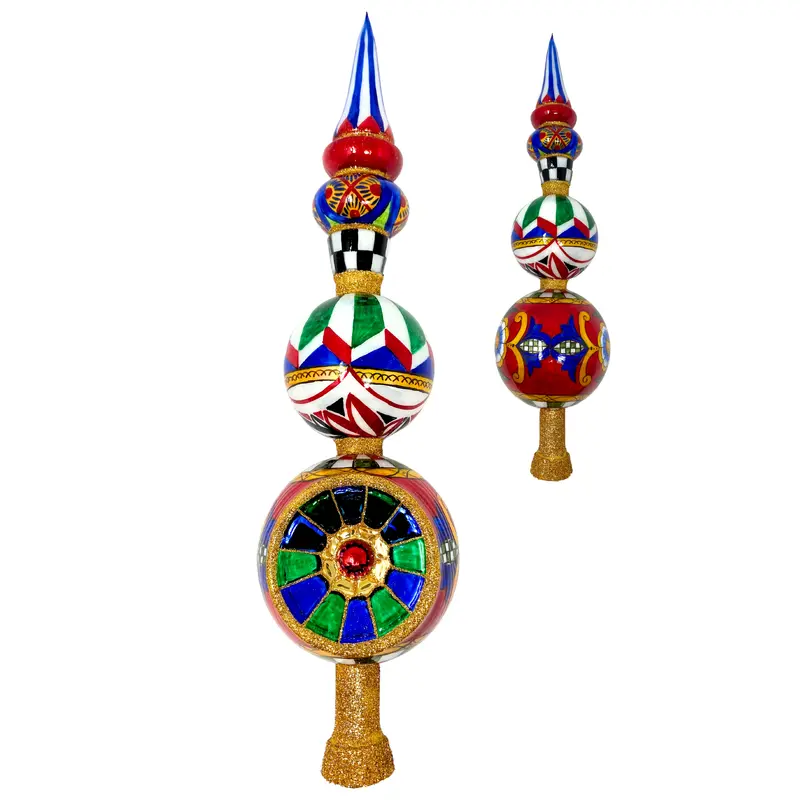 Sicilian Carretto Finial Tree Topper