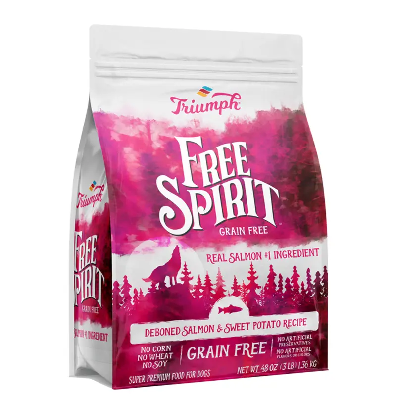 Triumph Free Spirit Grain Free Deboned Salmon and Sweet Potato Dry Dog Food