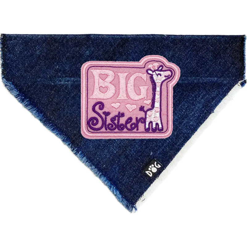 Big Sister Denim Bandana