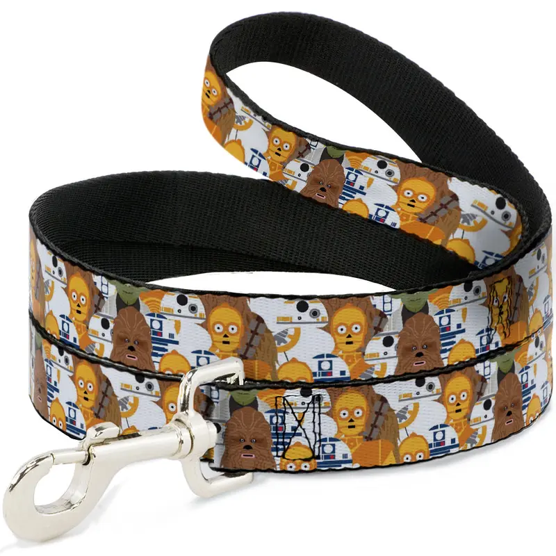 Dog Leash - Star Wars 5-Character Poses Stacked