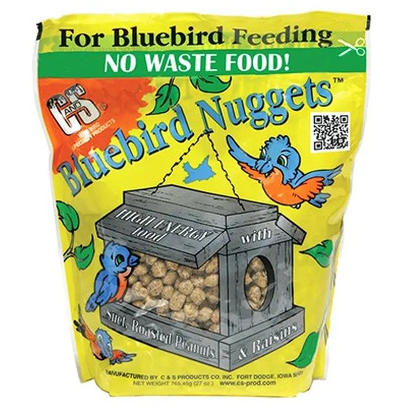 C&S BLUEBIRD SUET NUGGETS 27oz