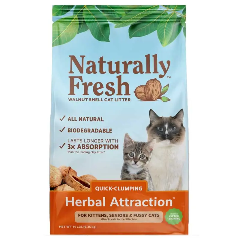 Naturally Fresh Litter Herbal Attraction Cat Litter 14lb