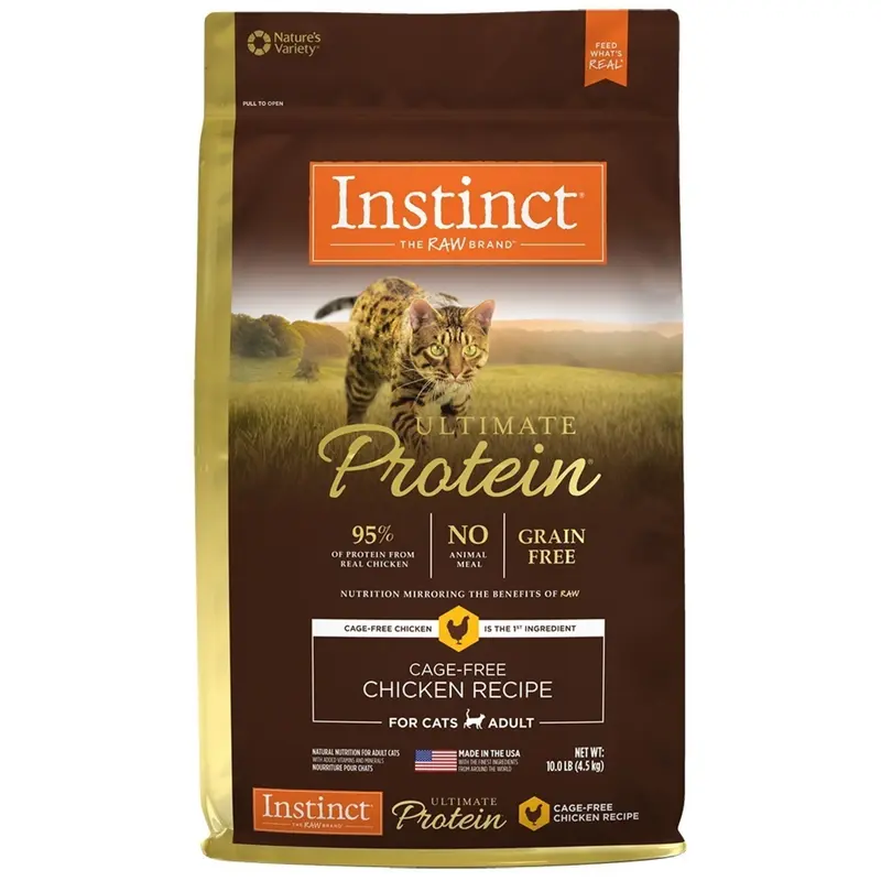 Instinct Ultimate Protein Grain-Free Cage-Free Chicken Dry Cat Food