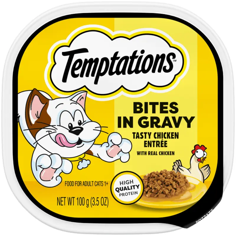 Temptations Chicken Cuts Wet Cat Food (3.5oz)