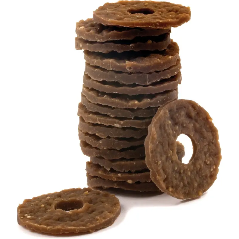 PetSafe Rawhide Treat Ring Refills, Two Flavors, Size B