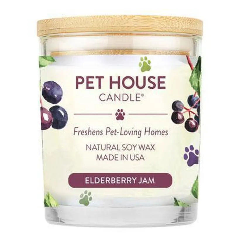 Pet House Candle Autumn 2022 Elderberry Jam 9 oz
