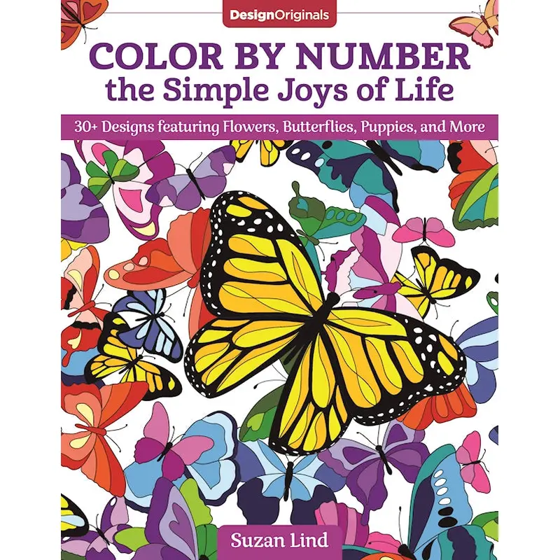 Color by Number the Simple Joys of Life