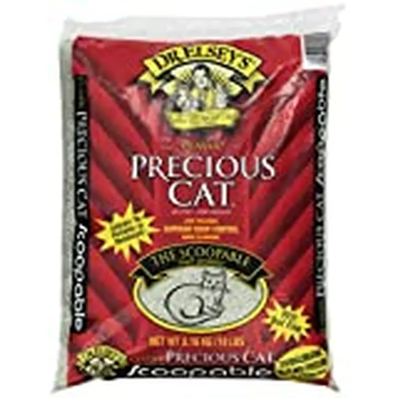 Dr. Elsey's Precious Cat Classic Multi-Cat Clumping Unscented Clay Cat Litter 18lb
