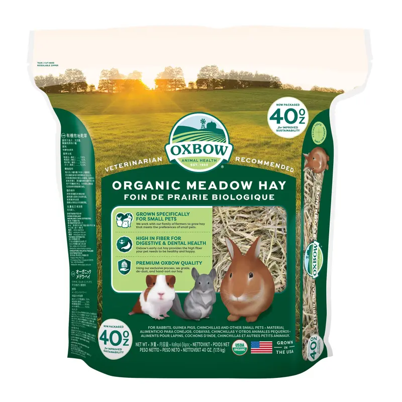 Oxbow Organic Meadow Hay 40 Oz