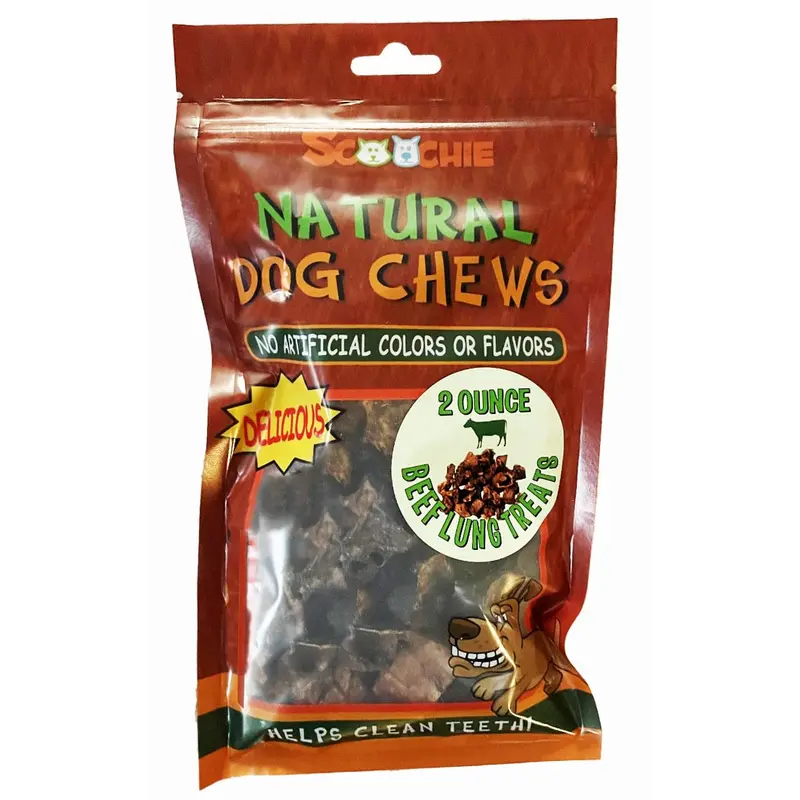 Scoochie Beef Lung (2oz)