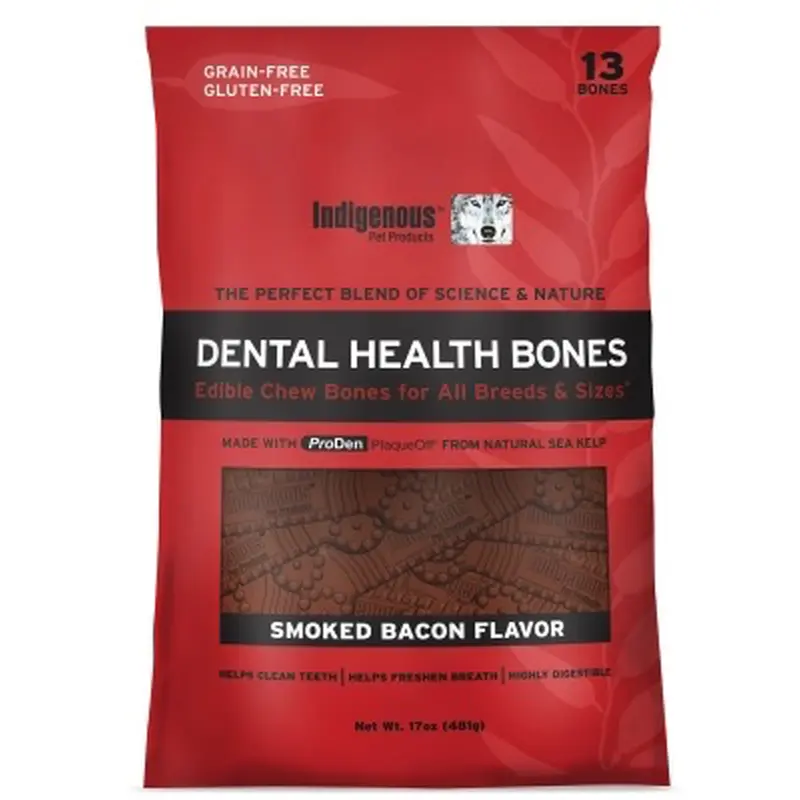 Indigenous Dental Bones Bacon 17 oz.