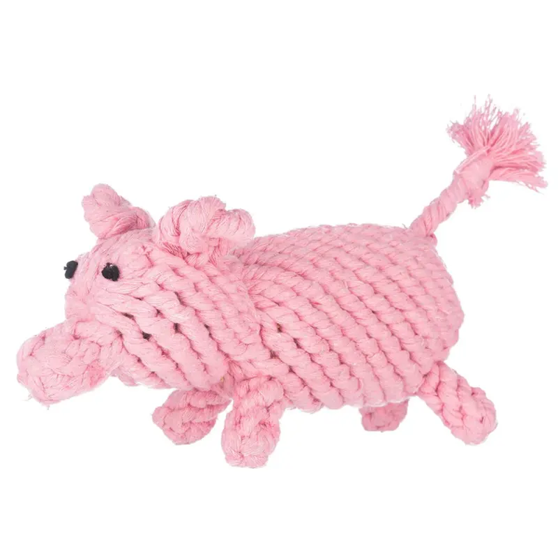 Jax & Bones Pig Rope Toy