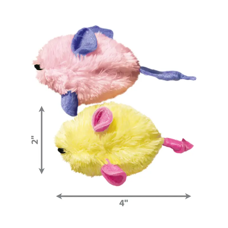 Kong Cat Toy Kitten Mice 2-pk