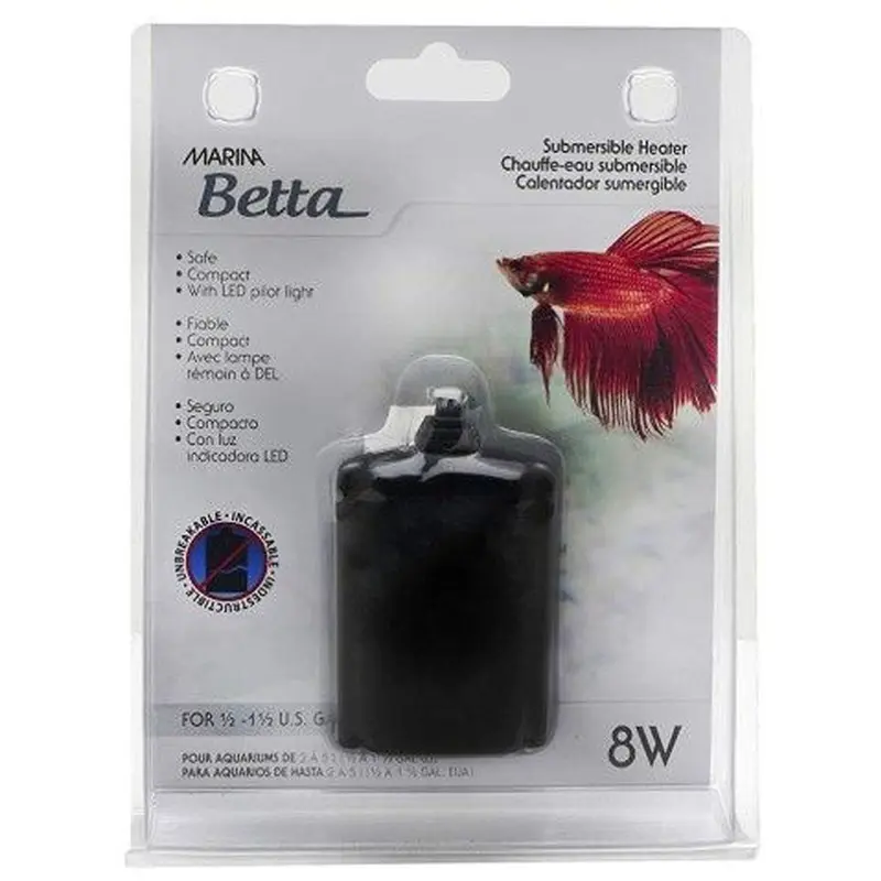 Marina Betta Submersible Heater  Black