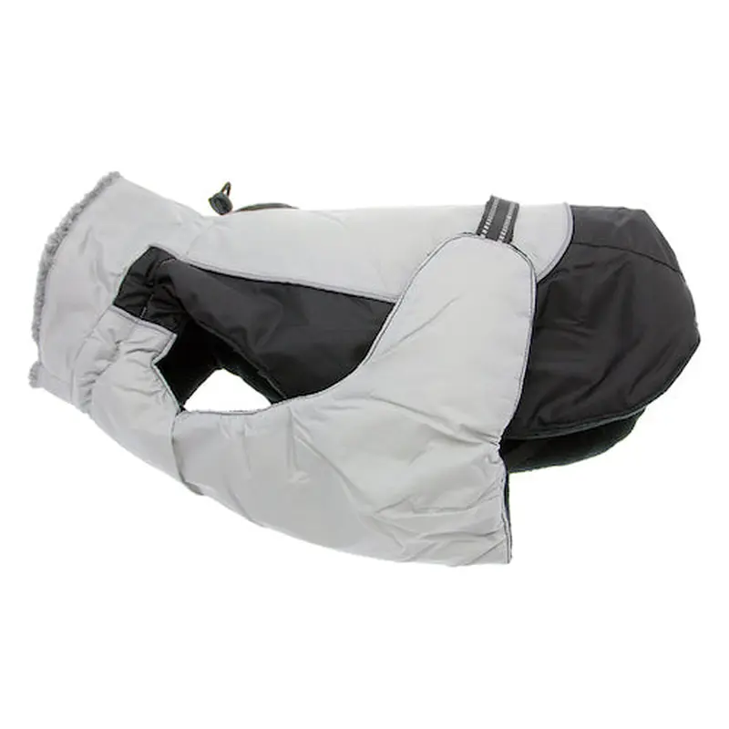 Alpine All-Weather Dog Coat - Black and Gray