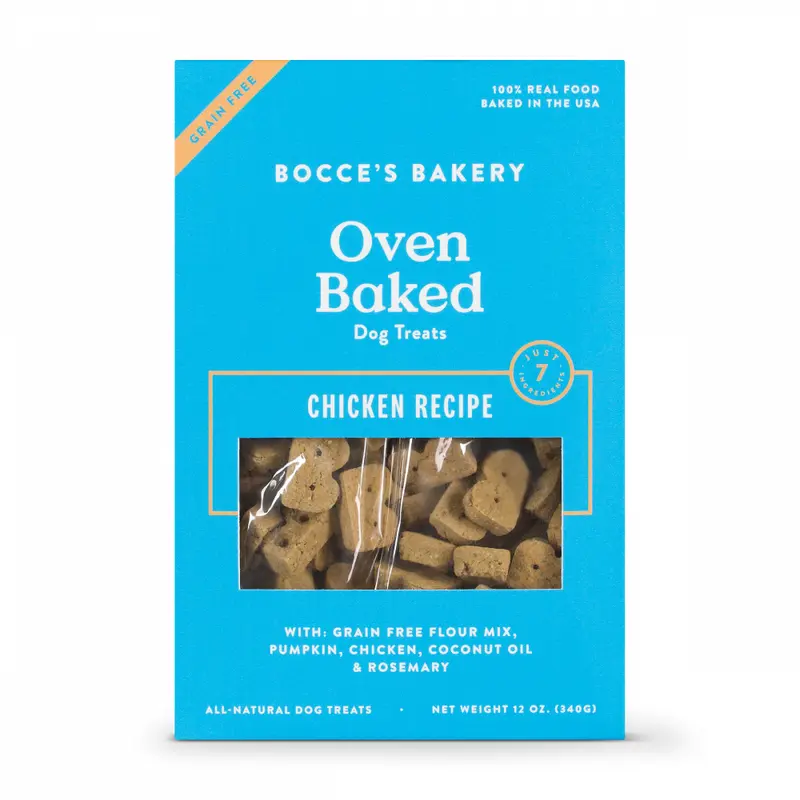 Bocce's Bakery Grain Free Chicken Dog Biscuits
