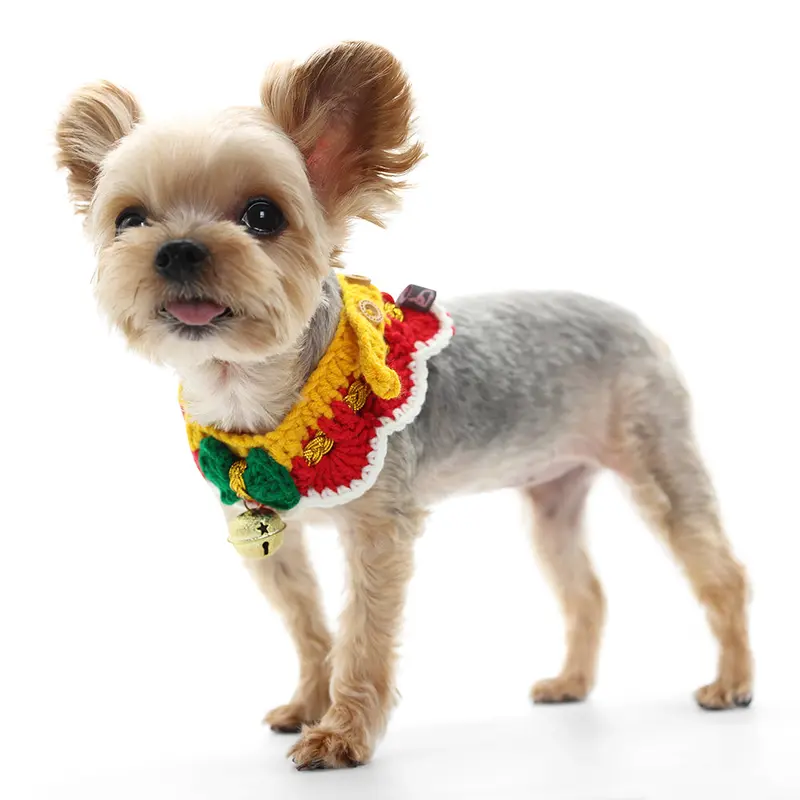 Jingle Bell Crochet Collar