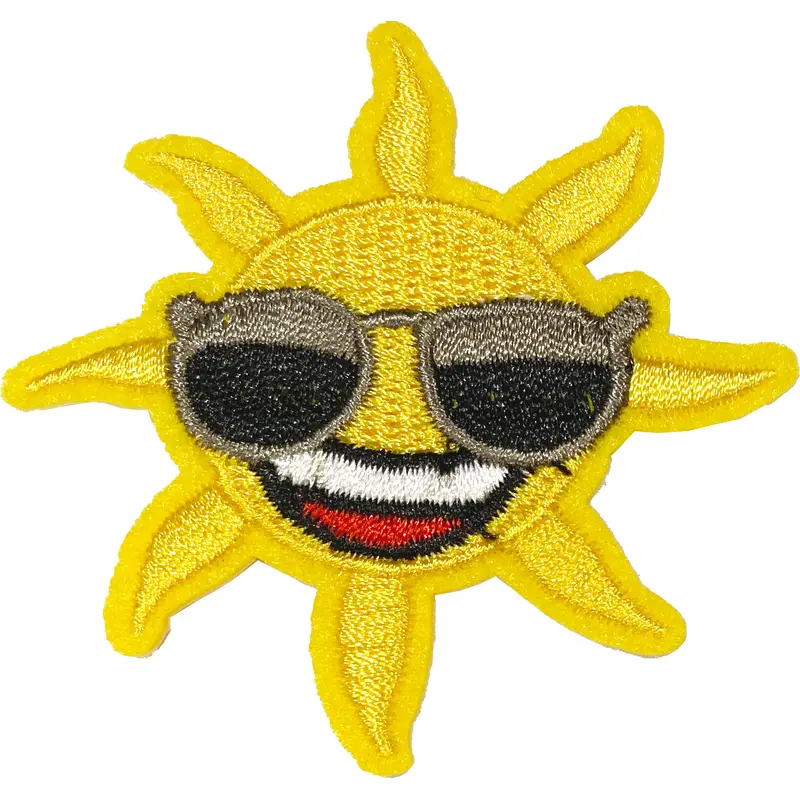 Sun with Glasses - Patch