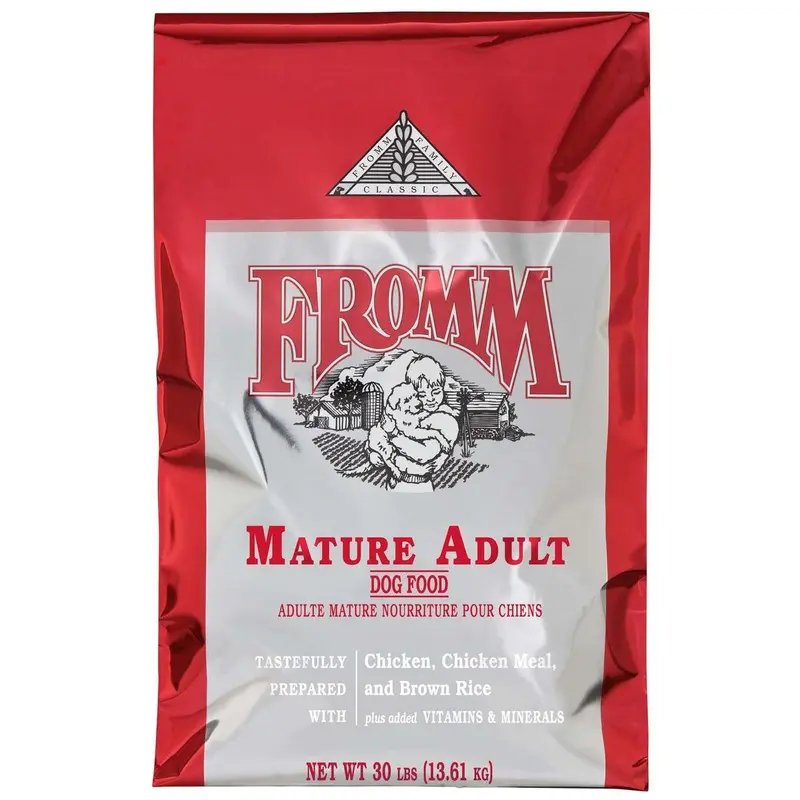 Fromm Classic Mature Adult Dry Dog Food - Chicken - 30lb Bag