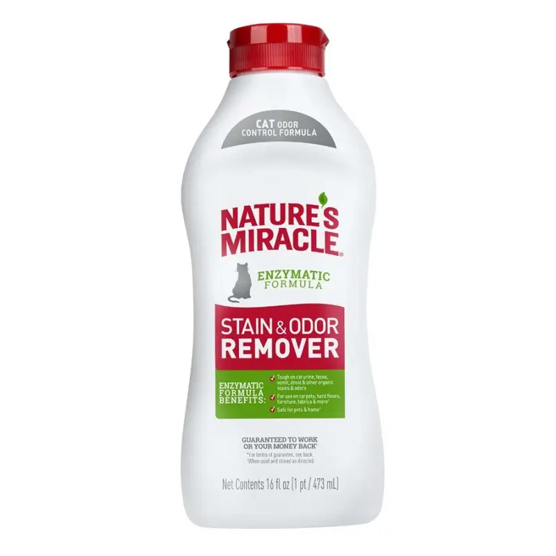 Nature's Miracles Just For Cats Stain & Odor Eliminator 16 oz.