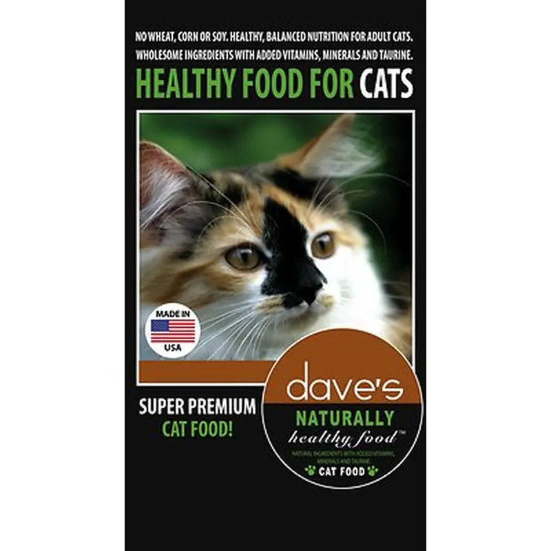 Dave's Naturally Healthy Dry Food for Adult Cats (Bag 8lb)