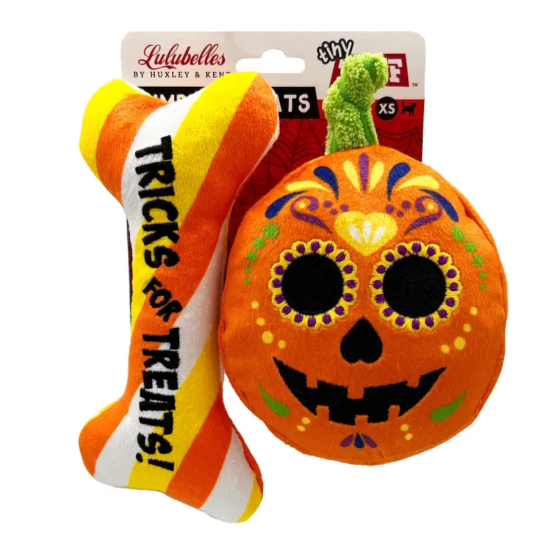 Huxley & Kent Tiny Tuff Pumpkin Treats 2 pk
