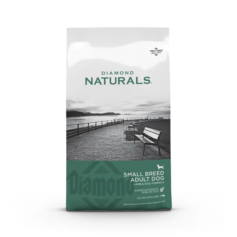 Diamond Naturals Small Breed Adult Dog Lamb & Rice Dry Dog Food (6lb)