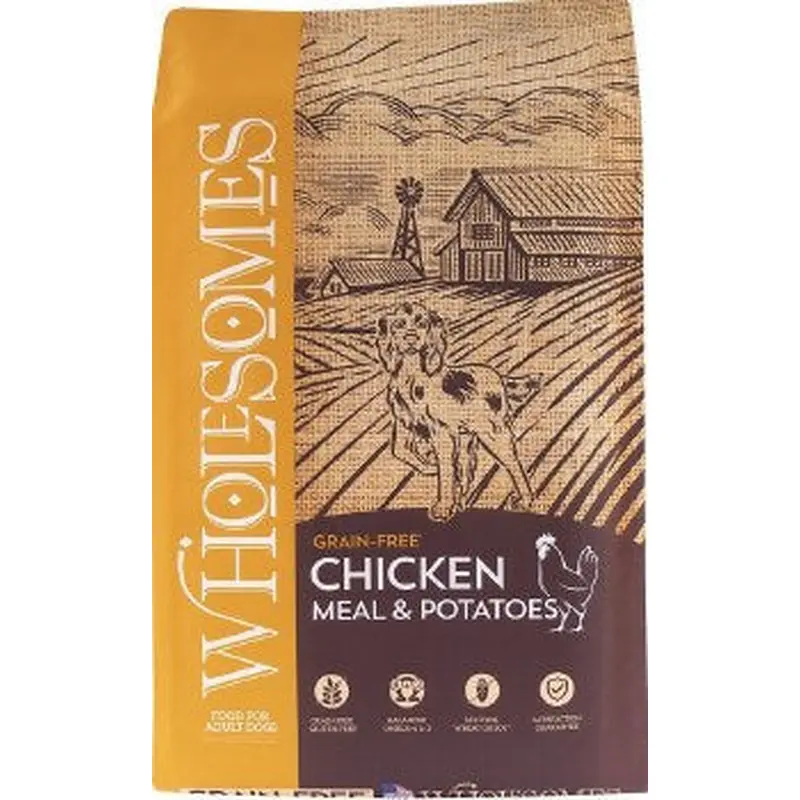 Wholesomes Chicken Meal and Potato Dog Food (35lb)