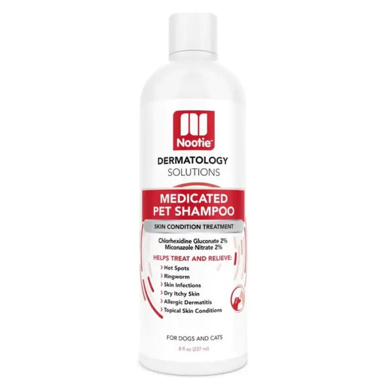 Nooties Dermatology Medicated Pet Shampoo 8 oz.