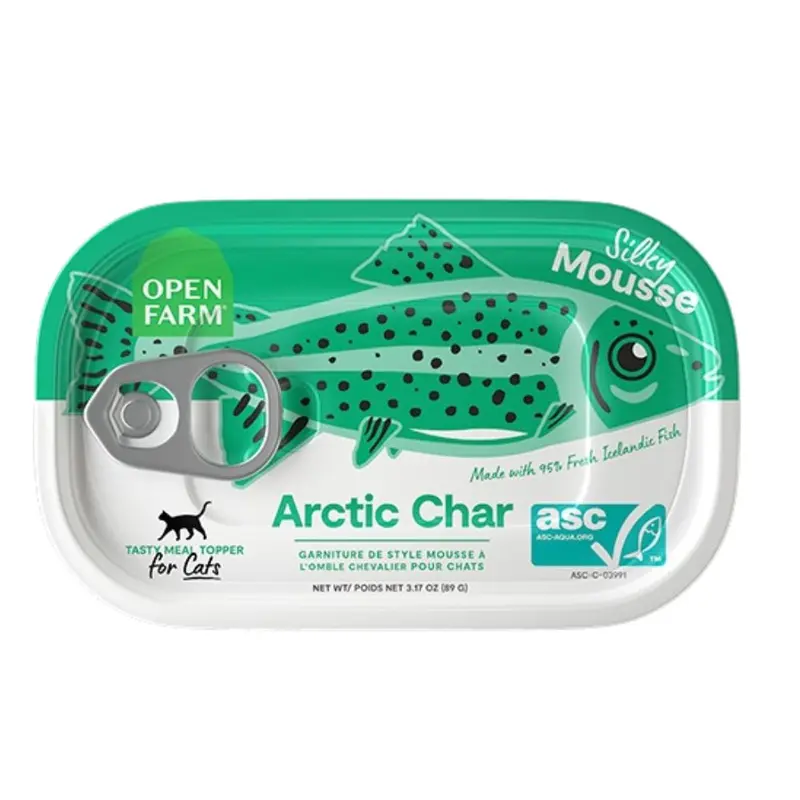 Open Farm Cat Food Topper - Arctic Char - 3.17oz Can
