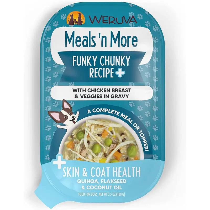 Stella and Chewy's 3.5 oz N More Funky Chunky Cup Dog Meals