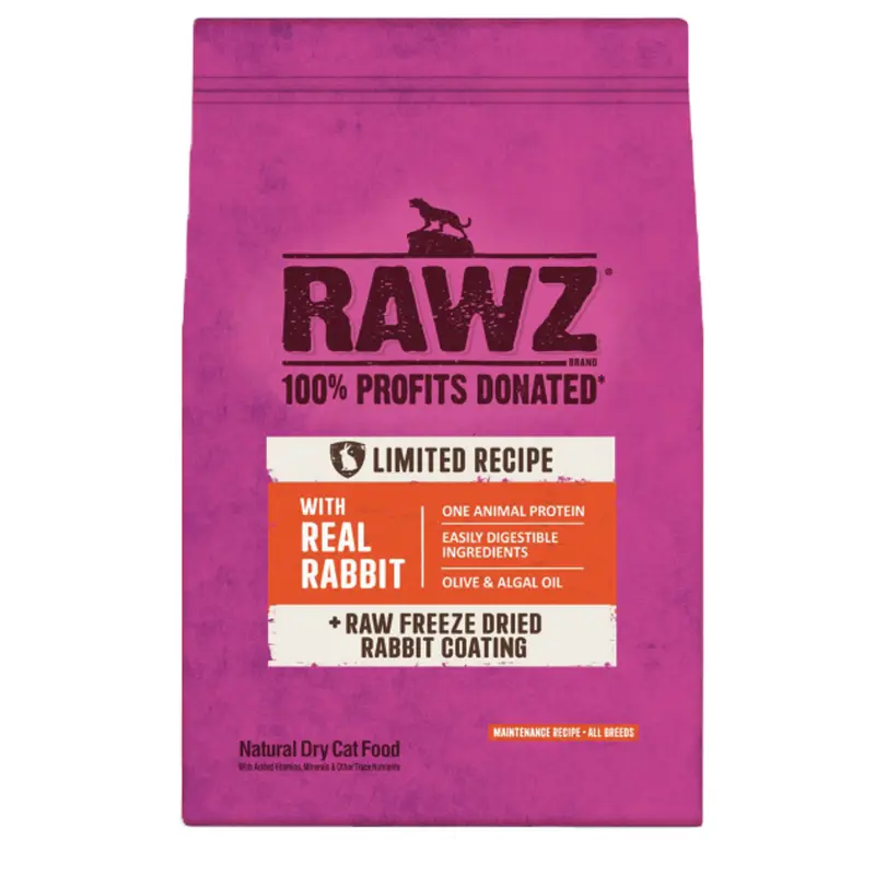 Rawz Limited Ingredient Rabbit Cat Food 1.75lb