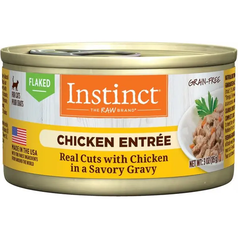 Instinct Flaked Chicken Grain Free Wet Cat Food (3oz)