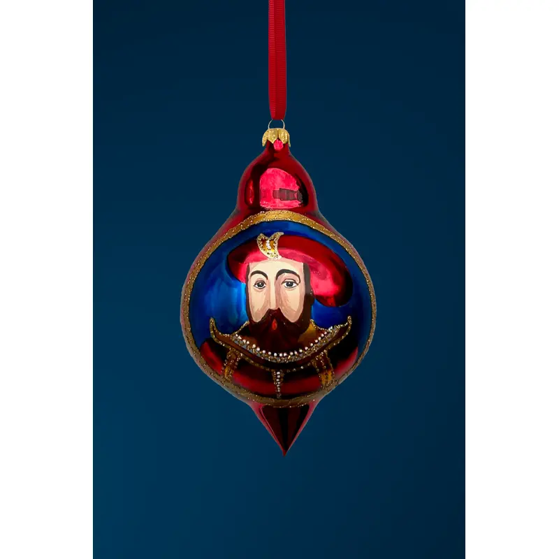 Vincenzo Sicilian Carretto Glass Bauble