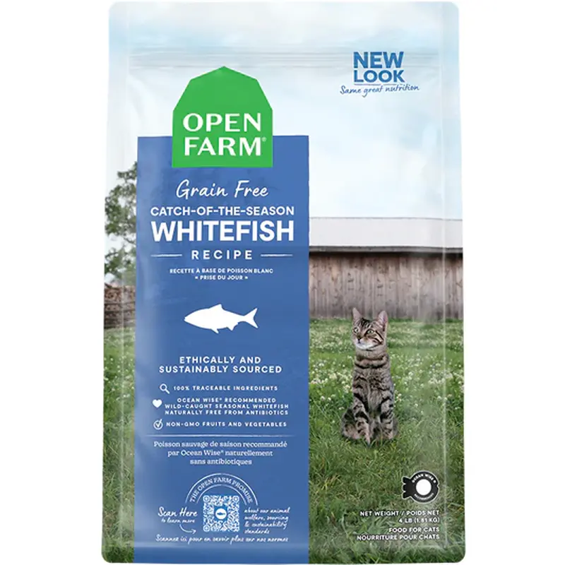 Open Farm Catch of the Season Whitefish Grain-Free Cat