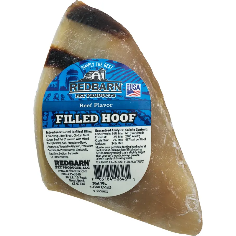 Red Barn Filled Beefy Hoof