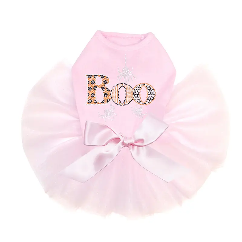Boo with Silver Spiders - Custom Tutu
