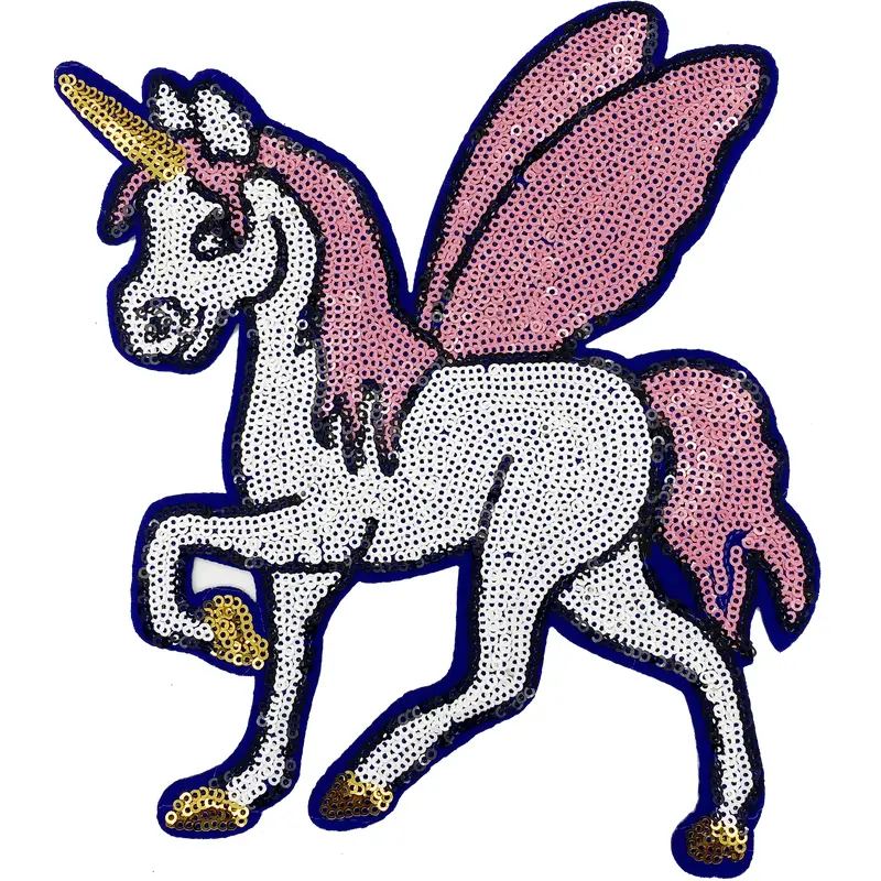 Large Sequin Unicorn 2 - Patch