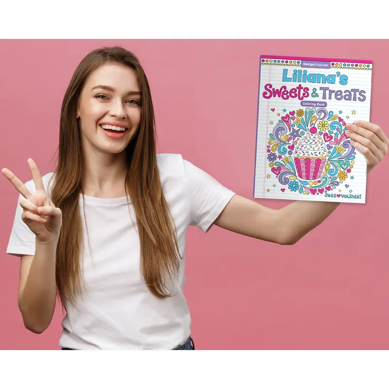 Notebook Doodles Sweets & Treats Customized