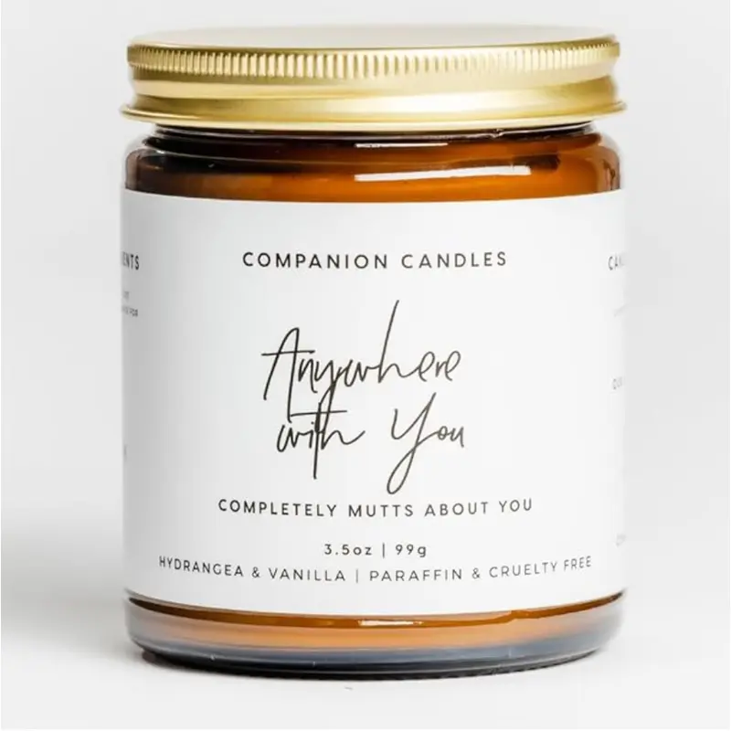 Companion Candles "Anywhere with You" Grapefruit & Vanilla 12 oz
