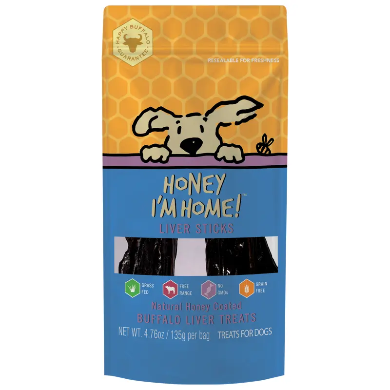 Honey I'm Home Liver Sticks 4.76 oz.