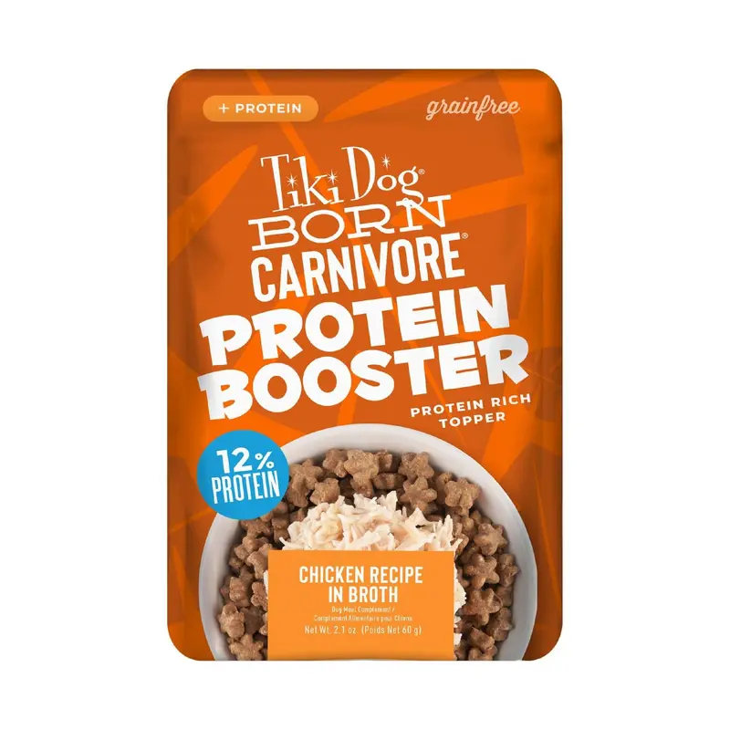 Tiki Dog Protein Booster Topper Chicken 2.1oz