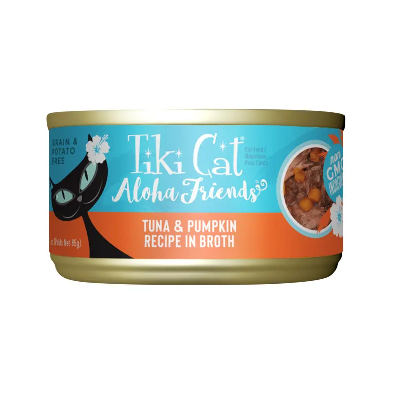 Tiki Cat Aloha Friends Grain Free Tuna with Pumpkin Canned Cat Food