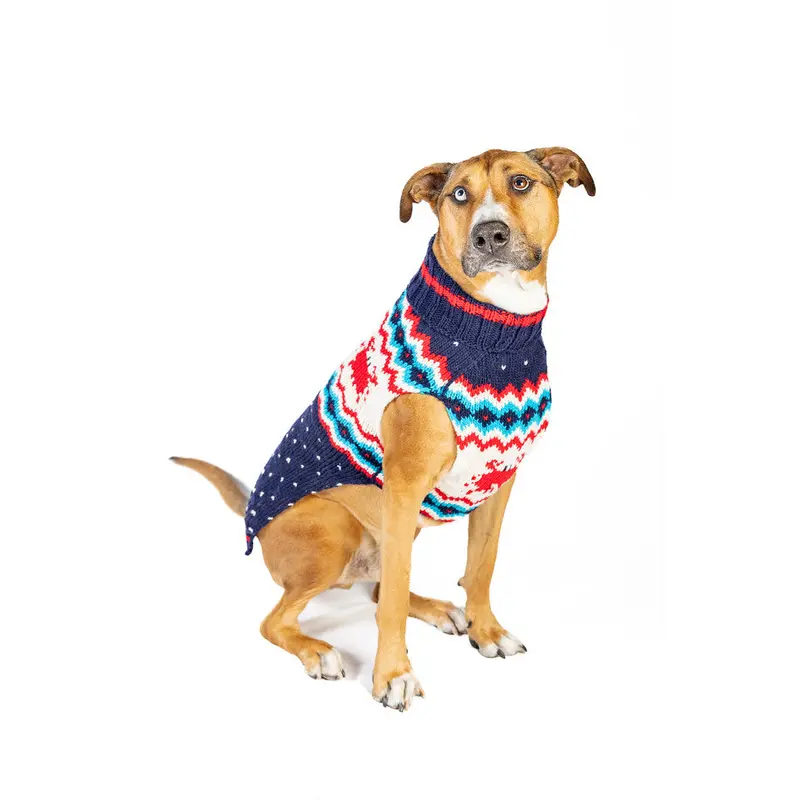 Crabby Coast Wool Dog Sweater