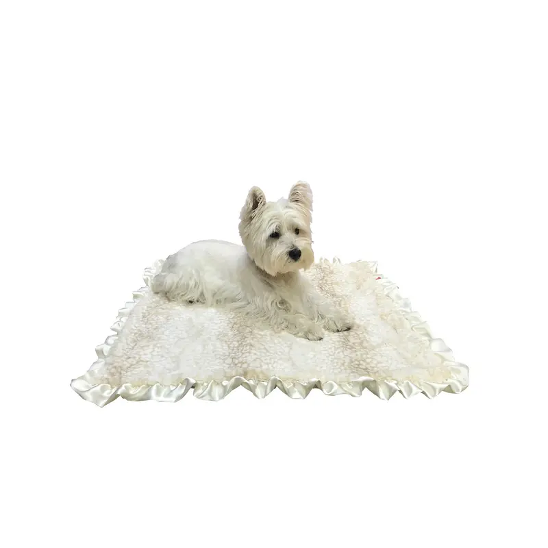 NEW Furbaby Ruffled Blankets 29"x29\