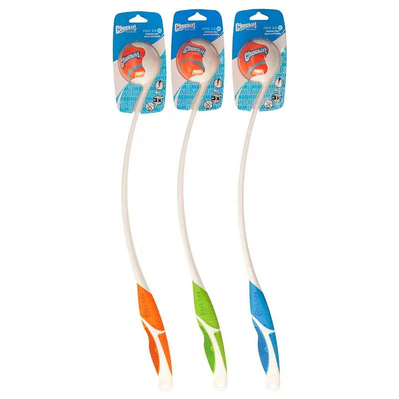 Chuckit! Pro Ball Launcher Dog Fetch Toy  Medium 25   Assorted Colors