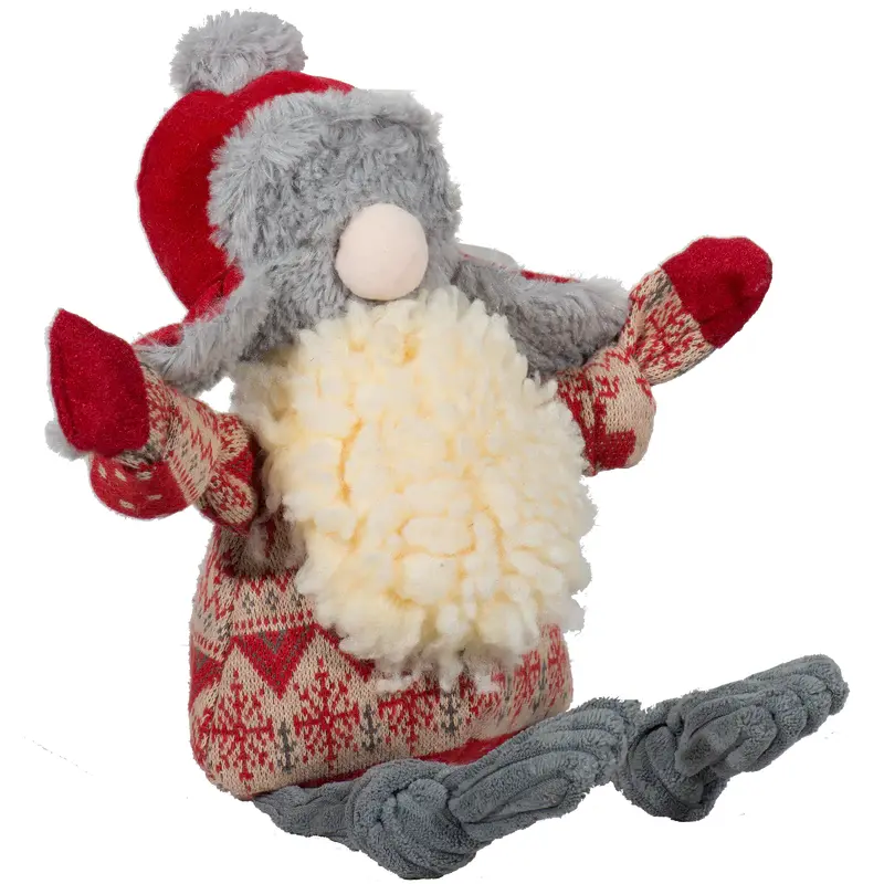 Huggle Hounds Trapper Hat Santa Gnome Knottie
