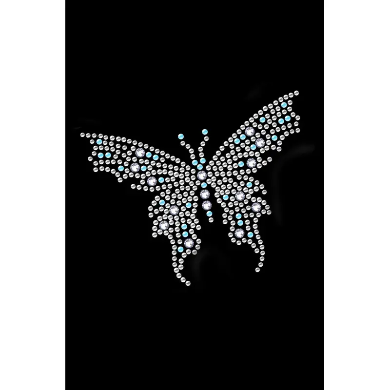 Blue Austrian Crystal Butterfly - Custom Tutu